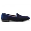 Del Toro WHAT'S HOT Women's Navy Velvet Slipper