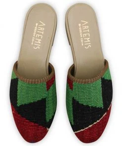 Artemis Design Co. Women's Kilim Slides - Size 37